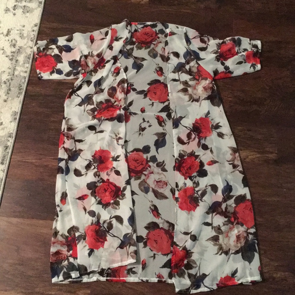 Floral kimono